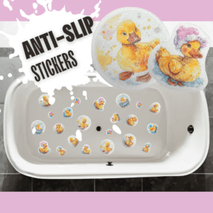 High-quality duck bathtub stickers ideal for preventing slips and enhancing safety.