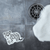High-quality shower traction stickers ideal for preventing slips and enhancing safety.
