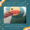 High-quality duck bathtub stickers ideal for preventing slips and enhancing safety.