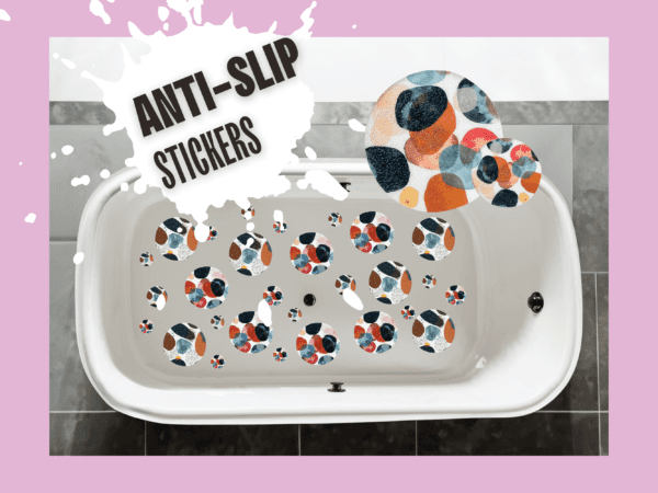 High-quality non slip bath stickers b&q ideal for preventing slips and enhancing safety.